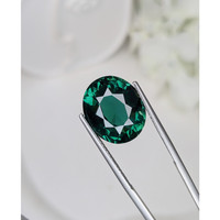 10.08 Ct. Bluish Green Prasiolite from Brazil Life Style