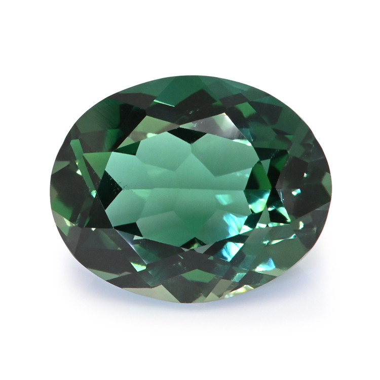 6.85 Ct. Bluish Green Prasiolite from Brazil