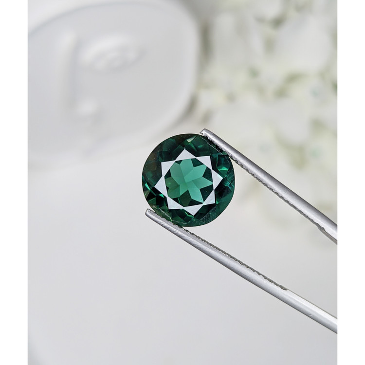 6.17 Ct. Bluish Green Prasiolite from Brazil