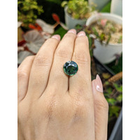 6.17 Ct. Bluish Green Prasiolite from Brazil Life Style