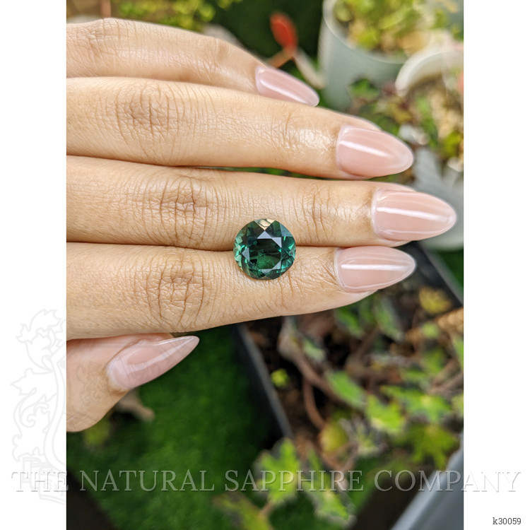 6.17 Ct. Bluish Green Prasiolite from Brazil