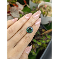 6.10 Ct. Bluish Green Prasiolite from Brazil Life Style