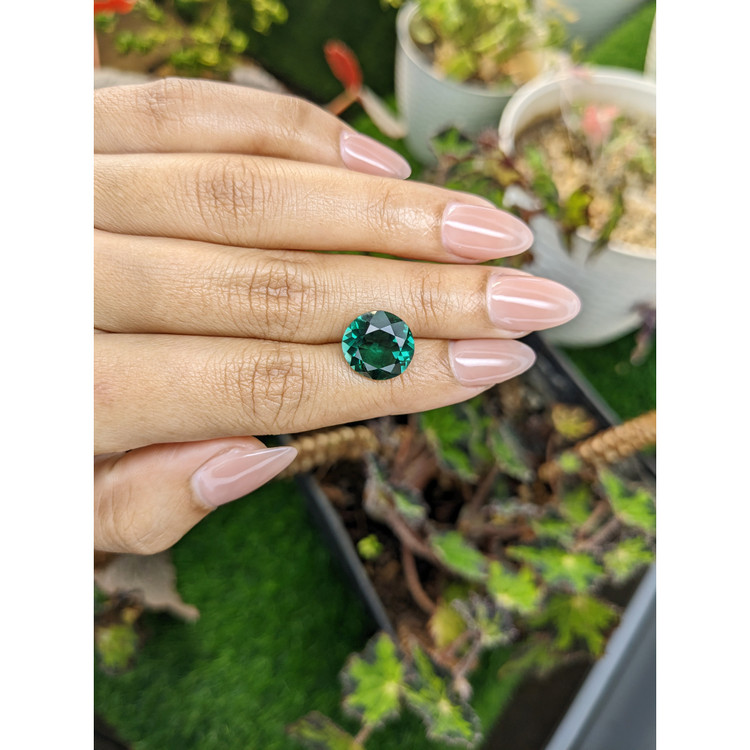 5.80 Ct. Bluish Green Prasiolite from Brazil