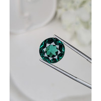 7.30 Ct. Bluish Green Prasiolite from Brazil Life Style