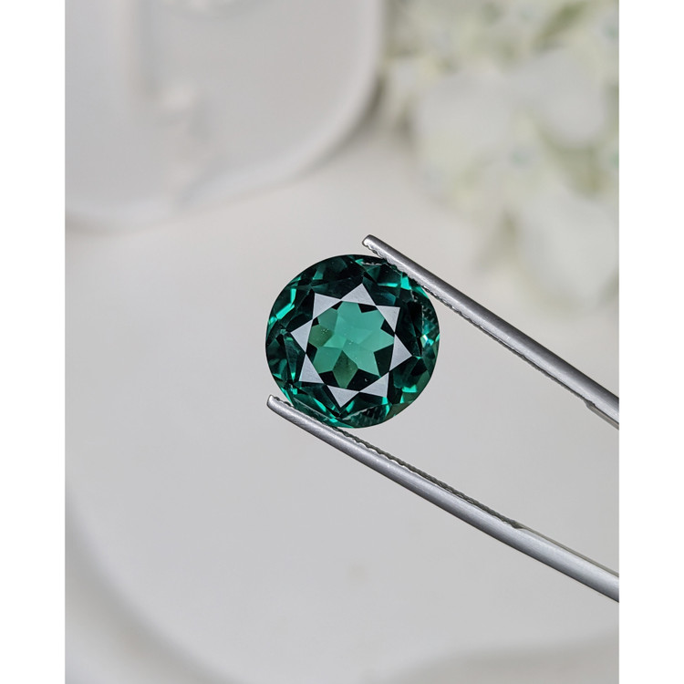 7.30 Ct. Bluish Green Prasiolite from Brazil