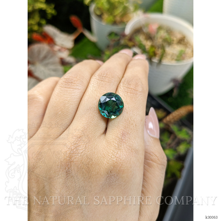 7.30 Ct. Bluish Green Prasiolite from Brazil
