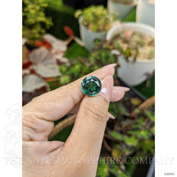 7.30 Ct. Bluish Green Prasiolite from Brazil