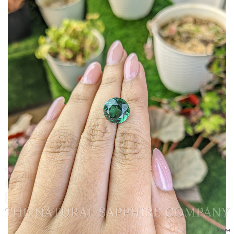 5.91 Ct. Bluish Green Prasiolite from Brazil