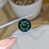5.91 Ct. Bluish Green Prasiolite from Brazil Life Style