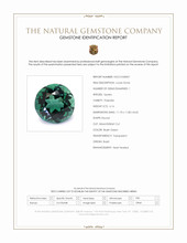6.16 Ct. Bluish Green Prasiolite from Brazil Scan Report