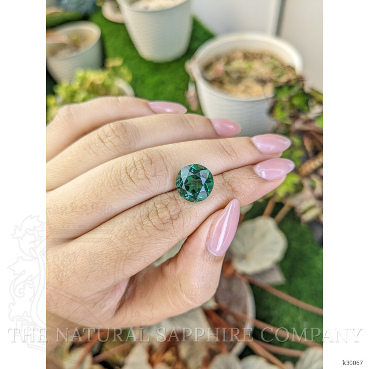 6.16 Ct. Bluish Green Prasiolite from Brazil