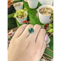 6.16 Ct. Bluish Green Prasiolite from Brazil Life Style