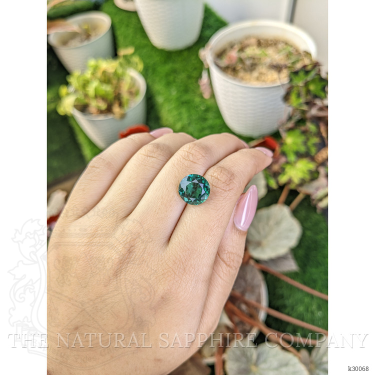 5.85 Ct. Bluish Green Prasiolite from Brazil