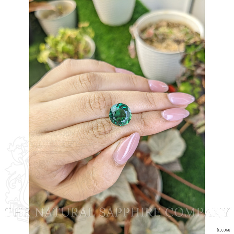 5.85 Ct. Bluish Green Prasiolite from Brazil