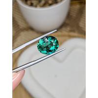 4.83 Ct. Bluish Green Prasiolite from Brazil Life Style