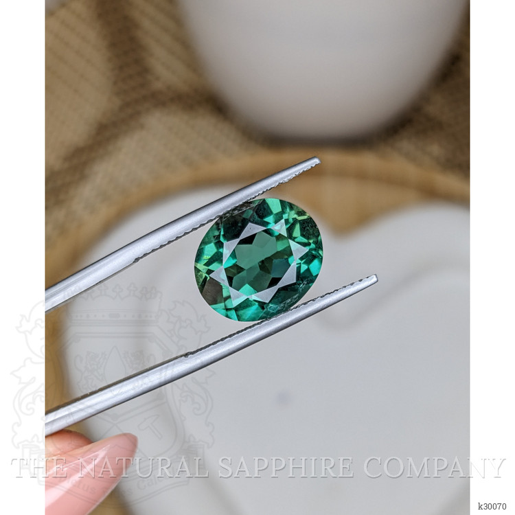 5.75 Ct. Bluish Green Prasiolite from Brazil