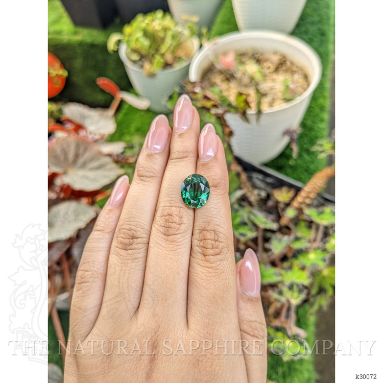 6.39 Ct. Bluish Green Prasiolite from Brazil