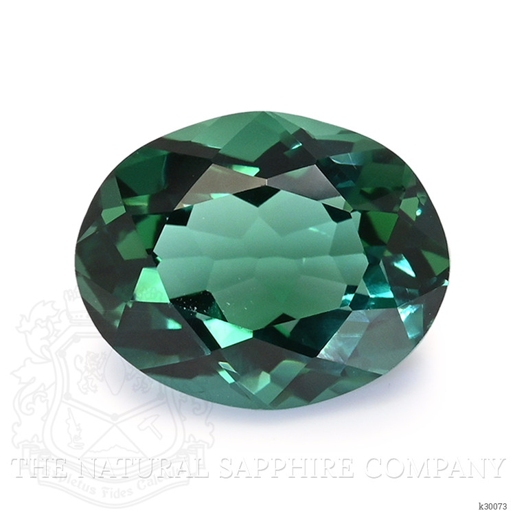4.48 Ct. Bluish Green Prasiolite from Brazil