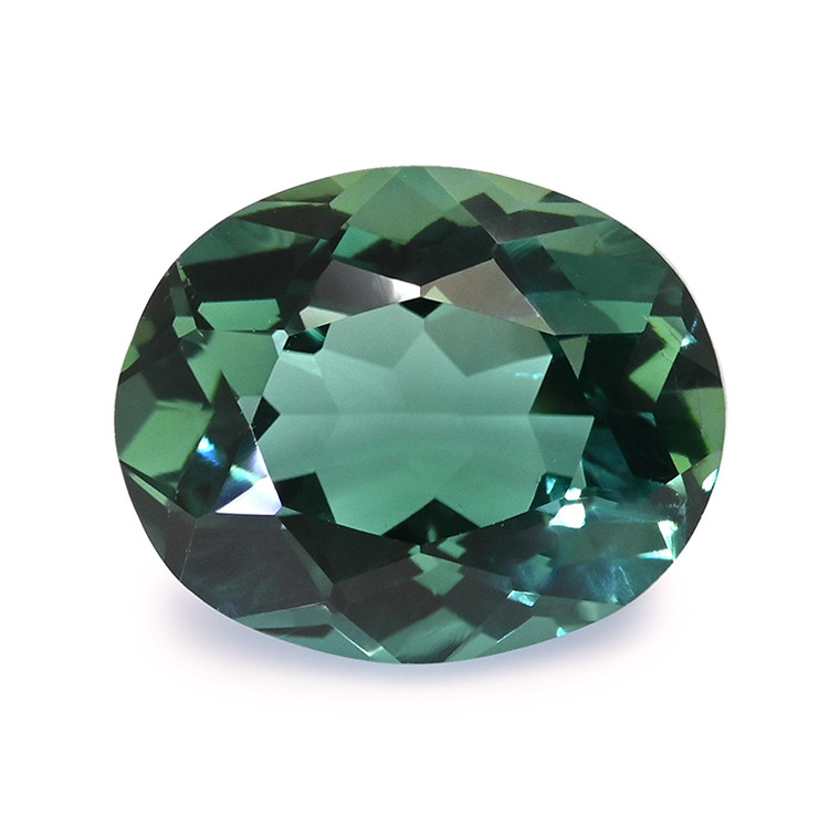 4.93 Ct. Bluish Green Prasiolite from Brazil