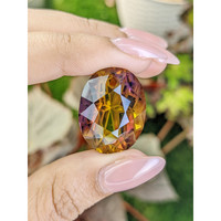 31.90 Ct. Bi Color Ametrine from Brazil Life Style