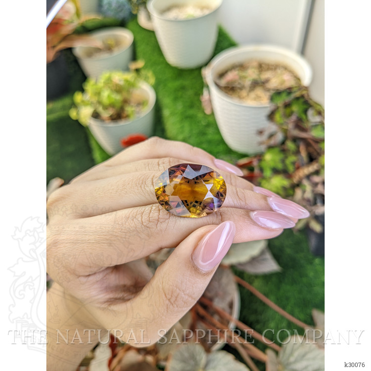 31.90 Ct. Bi Color Ametrine from Brazil