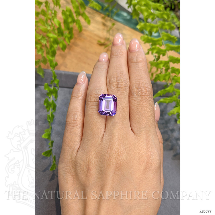 8.54 Ct. Purple Amethyst from Brazil