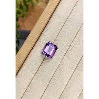 8.54 Ct. Purple Amethyst from Brazil Life Style