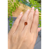 1.75 Ct. Orange Spessartite Garnet from Madagascar Life Style