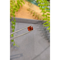 3.56 Ct. Reddish Orange Spessartite Garnet from Tanzania Life Style