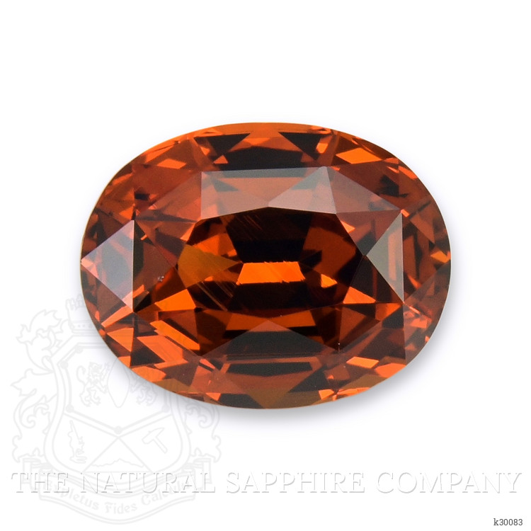 2.56 Ct. Orange Spessartite Garnet from Ceylon (Sri Lanka)