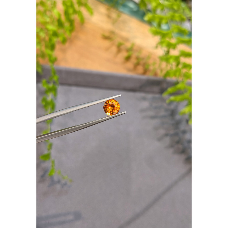 1.35 Ct. Orange Spessartite Garnet from Tanzania