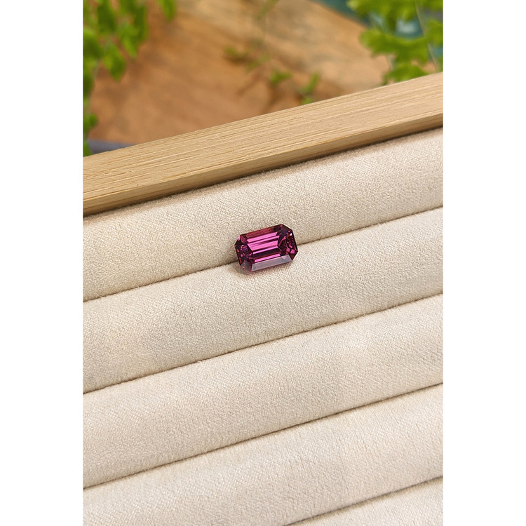 4.46 Ct. Purplish Pink Garnet from Tanzania