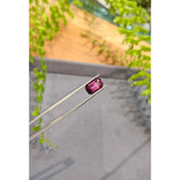 4.46 Ct. Purplish Pink Garnet from Tanzania Life Style