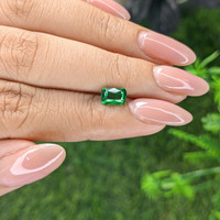 1.13 Ct. Tsavorite Garnet from Tanzania Life Style
