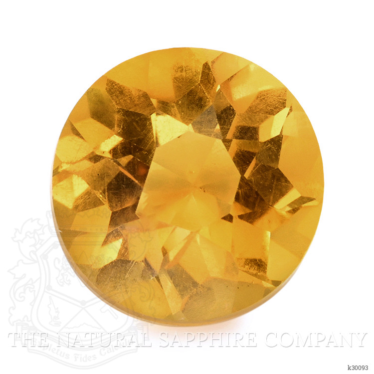 5.52 Ct. Yellow Citrine from Ceylon (Sri Lanka)