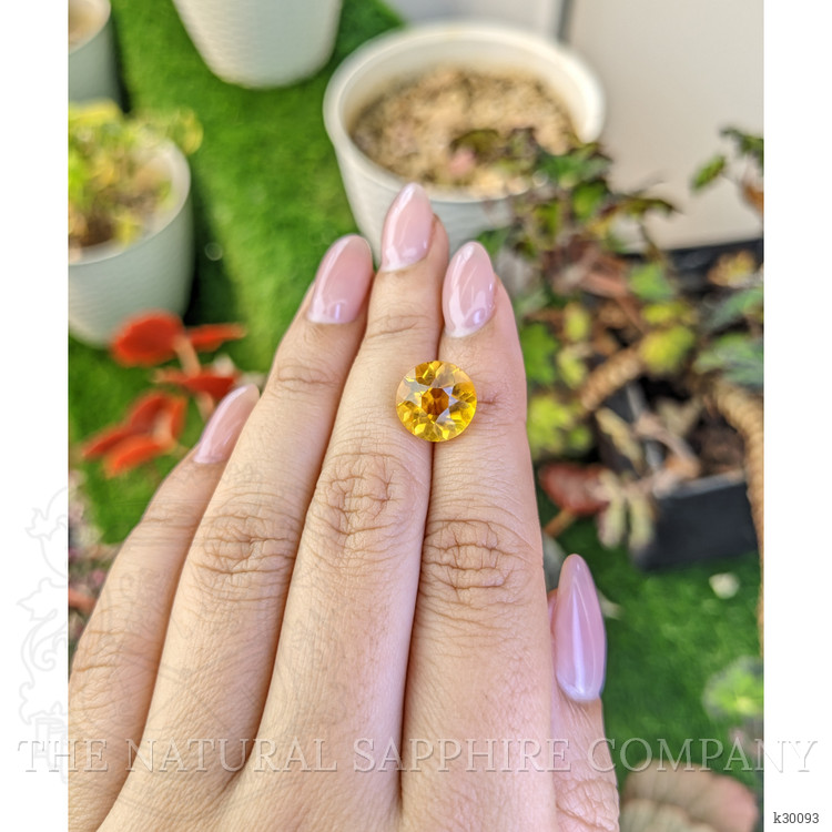 5.52 Ct. Yellow Citrine from Ceylon (Sri Lanka)