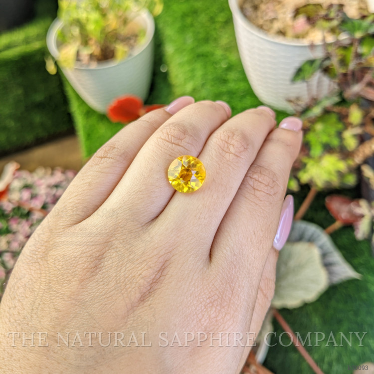 5.52 Ct. Yellow Citrine from Ceylon (Sri Lanka)