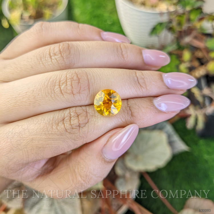 5.52 Ct. Yellow Citrine from Ceylon (Sri Lanka)