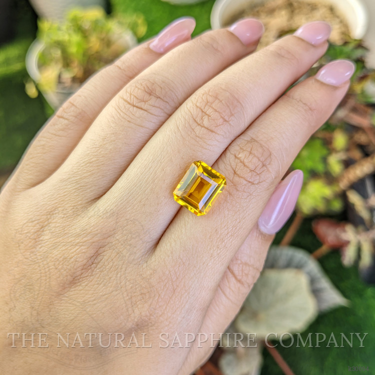 5.62 Ct. Yellow Citrine from Ceylon (Sri Lanka)