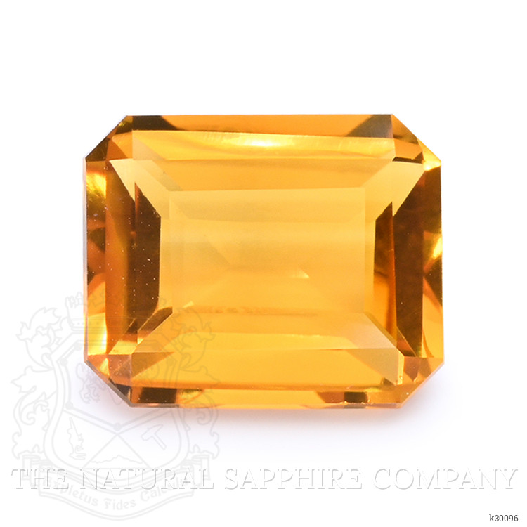 4.51 Ct. Orangish Yellow Citrine from Ceylon (Sri Lanka)