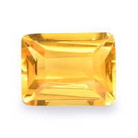 5.78 Ct.Tw. Emerald Cut Citrine