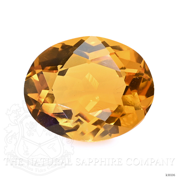 4.87 Ct. Yellow Citrine from Ceylon (Sri Lanka)