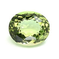 10.19 Ct. Yellowish Green Prasiolite from Brazil Image