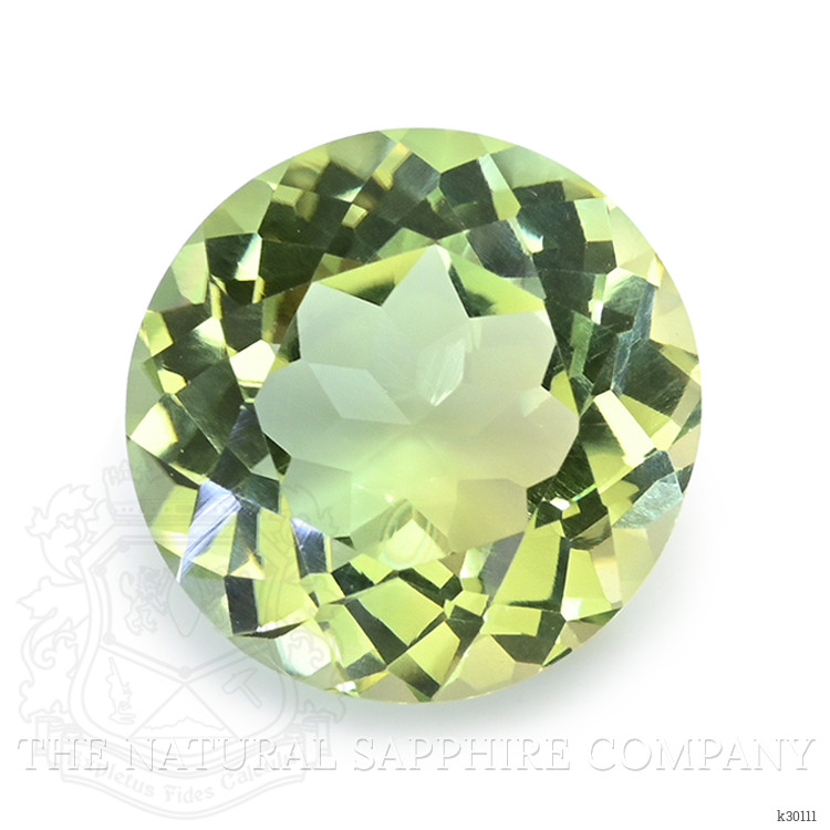 5.40 Ct. Yellowish Green Prasiolite from Brazil