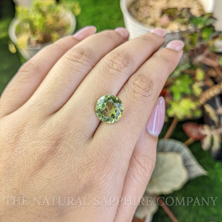 5.81 Ct. Green Prasiolite from Brazil