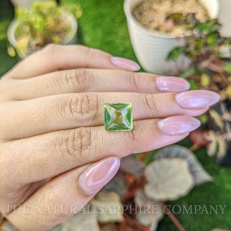 6.47 Ct. Yellowish Green Prasiolite from Brazil