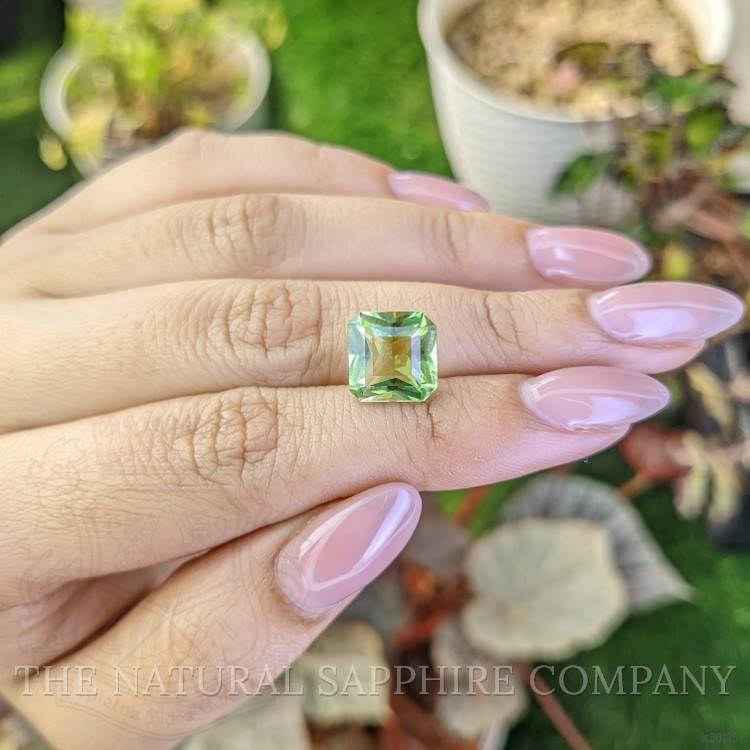 4.79 Ct. Green Prasiolite from Brazil