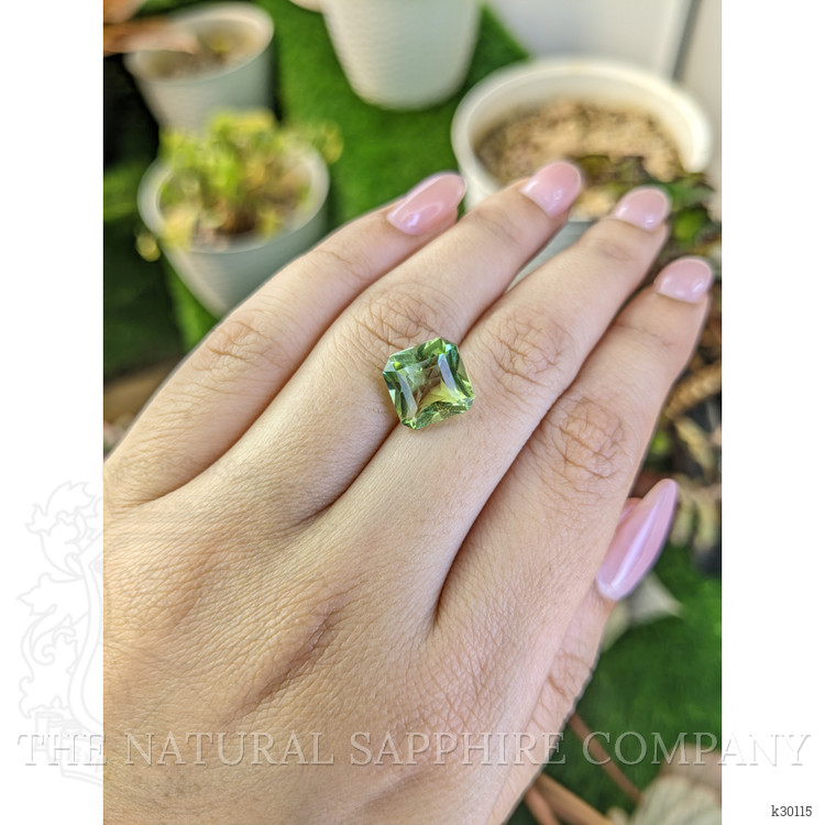4.79 Ct. Green Prasiolite from Brazil