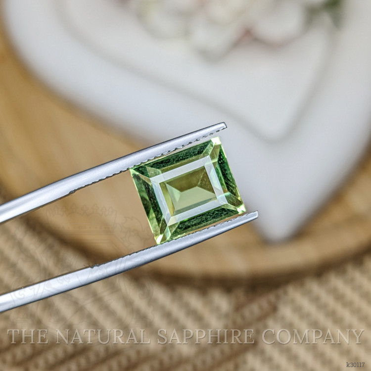 5.60 Ct. Yellowish Green Prasiolite from Brazil