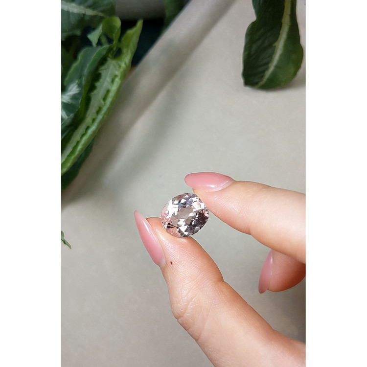 7.06 Ct. Morganite from Brazil
